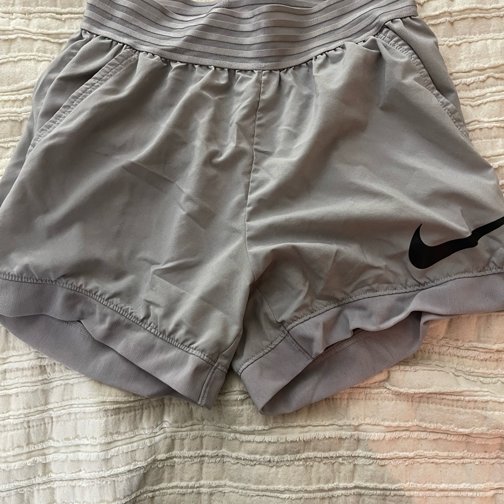 Nike Women's Gray Athletic Shorts